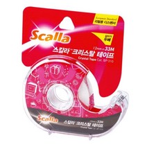 [RAΞ] 할인_스칼라)크리스탈테이프(C1233D) 다용도 태이프 문구 투명잎 사무용 사무실 테잎 ▷_8θ270eA, θ본상품w