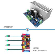 앰프 UNISIAN TDA7293 오디오 전력 증폭기 100W Hight Powr 2.0 채널 클래스-AB 보드 스테레오 시스템, 02 Amplifier 3