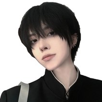 20대 패션가발 남자 가르마 애즈 스핀스왈로 펌 장발 울프컷 가발, 상세이페이지 참고, 콜드 브라운 케어솔루션 +빅스틸 빗