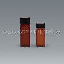 [창조사이언스] (KSIC-4130)스크류캡바이알병(갈색 30ml~50ml) 50ml