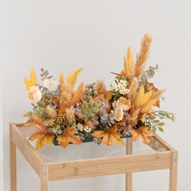 포플러단풍센터피스 40cm 인테리어 조화 장식 소품, 단품