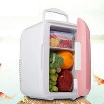 서랍형미니냉동고 자동차 냉장고 냉각 및 따뜻한 미니 휴대용 이중 목적 여행용 전기 버튼 탑 BX2, 06 white color 220V