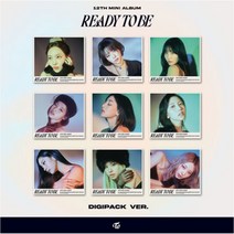 개봉앨범 포토카드 없음 / TWICE) - 미니12집 READY TO BE (Digipack Ver.) 사나 버전