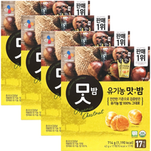 맛밤 유기농, 42g, 68개입