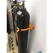 가스통거치대 벽부형 위험물저장소 고압가스용기, 파란색 나사 840L 범용 전송