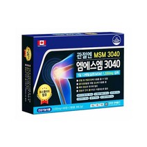 엠에스엠 3040 180정 6개월분 msm 상어연골 보스웰리아, 1개