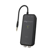 IK 멀티미디어 iRig Stream 아이릭 스트림 솔로 스트리밍용 오디오 인터페이스
