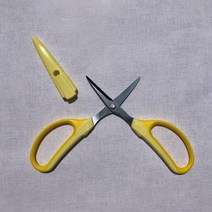 ARS 아루스 일제 초키가위 쵸키가위 꽃가위 아로스, 02. 옐로우, 초키 가위, 1개