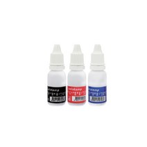 제이원 COL/자동스탬프용불변잉크 17ml, 2_청색, 1개