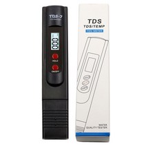 잔류염소측정기 산소농도 이산화탄소경보기 물 경도 측정기 tds 테스터 미터 수족관 수영장 수질 순도 테스트 펜, 영어 흰색 상자, 1개