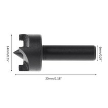 미니 선반 탁상용 CNC 목공Tungsten Steel Thimble Drill Bit Mini Lathe Machine Woodworking DIY Tool Du, 한개옵션0, 1개