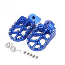 [해외]YAMAHA YZ85 2015 2016 2017-2020 YZ65 2018 2019 2020 YZ 85 오토바이 CNC 발판 풋페그 풋 페그 브레이크 클러치 레버 세트, 발자국