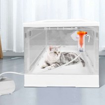 고양이산소방 접이식 13kg 형 펫도어 반려견 상자, 상세이페이지 참고, 상세이페이지 참고, 대 -12.5kg/산소밸브+기저귀