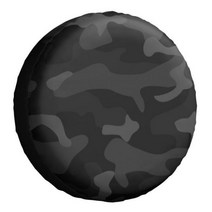 자전거트레일러 블랙 아웃 알파 줄 루어 위장 스페어 타이어 커버 케이스 험머 육군 군사 카모 자동차 휠, 04 4_03 16 inch