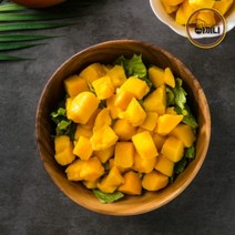 냉동 망고 다이스 1kg*10봉 빙수토핑 망고빙수 열대과일 카페 베트남 아이스 스무디 주스