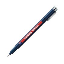 [에딩]프로핀펜 E-1800 (종류 선택), 0.1mm/01/흑색