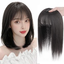 MoMoWig 풀커버 탑커버 정수리 똑딱이 가발 [16006], 브라운35cm