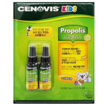 CENOVIS KIDS 세노비스 키즈 프로폴리스 스프레이 25ml x 2 166회분 쓰지 않고 맛있는 어린이용, 단품