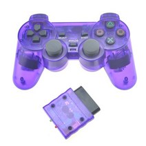 엑박 피파 플스 패드 조이트론 sony ps2 용 투명 컬러 무선 닌텐도컨트롤러 조이콘, 자주색