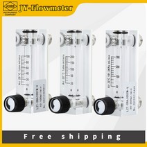 유량계 플로우메타 디지털유량계 유량게이지 LZM-6T 아크릴 패널 유량계 10-100 미리리터분 20-200 30-300, 06 Gas 0.2-2L min