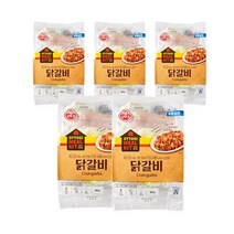 오뚜기 밀키트 닭갈비 간편식 가정대용식 520G HMR 캠핑음식, 5개