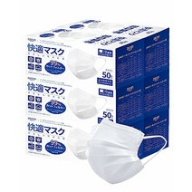 (zepan) 개 포장 300장입 마스크 일본기구 인증제 부직포 마스크 귀가 아프지 않는 PM2.5/꽃가루/미립자 대응 99%컷 화이트 (zepan) 個包装 300枚入 マスク 日本