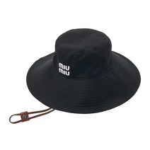 미우미우 명품미우미우 로고 자수 드릴햇 5HC220 2DXI F0967 2DX IF096701