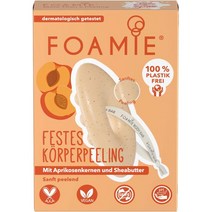독일 포미 Foamie Solid Shower Gel 살구씨 & 시어버터 솔리드 샤워젤 바디바 80g, 6팩