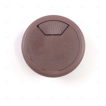 고급 책상 전선홀 마감캡 타공구멍 전선캡 50mm 갈색, 단품