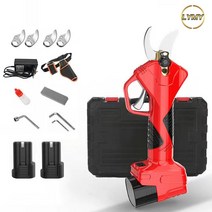 LYMY 독일16.8V 무선 전동 충전식 전지가위4cm 풀세트(EU한국플러그), 1세트(배터리 2개 수납함)