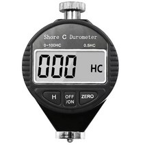 경도 측정기 경도계 금속 스틸 합금 구리 테스터 디지털 디스플레이 경도 시험기 휴대용 0-100HD 규모 대형, 02 C Type