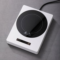 200w 컵 히터 머그 워머 100°c 뜨거운 차 메이커 워머 코스터 5 기어 온도 컵 히터 커피 밀크티 가열 패드 220v, 하얀색