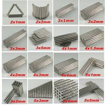 자석 강력자석 냉장고자석 원형자석 50 Pcs 라운드 디스크 자석 슈퍼 강한 N35 희귀 한 지구 Ndfeb 네오디, 12 50pcs 4x1.5mm