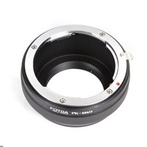 fotga pk 렌즈 어댑터 링 pentax to micro 43 m43 panasonic olympus gh5 gf9 gh4 e-pl9 e3 e-p1 g1 gf1