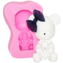 [드그라쎄] 비누 석고방향제 실리콘몰드 C_, 07.백허그 베어브릭