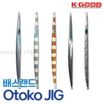 배스랜드 오토코 지그 방어 부시리 참치 메탈지그 롱지그 루어낚시 버티컬지그 Otoko JIG 180g 200g 230g 290g, 200g No.001