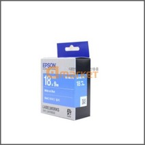 EPSON SD18B-PX 라벨테이프 바탕 파랑 글씨 흰색 18mm, 단일옵션