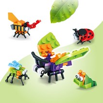 키즈미소 미니곤충블럭 나노블럭 총24종류 개별판매단가