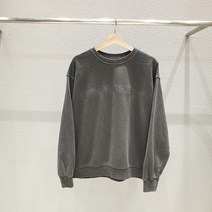 남자 루즈핏 데일리 워싱 프린팅 커플 맨투맨 7컬러