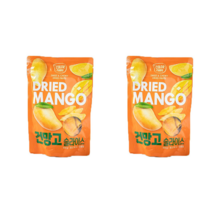 건망고 슬라이스 300g*2개 / 기간한정할인중 달달 쫀득 열대과일 말린과일 건조과일 건조망고 건강간식 어린이간식, 2개, 300g