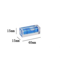 오토레벨기 측량레벨기 레이저거리측정기 레이저수평기 1pc 미니 스퀘어 스피릿 레벨 세트 수평 고정밀 버, 02 blue