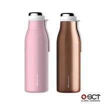 [에지리] 진공 보온보냉 텀블러 500ml, 색상:메탈블라운