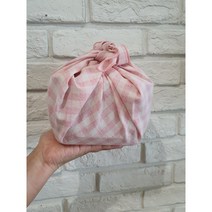 키친크로스 도시락 보자기, 핑크, 1개