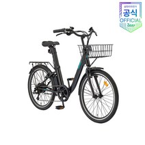 (NEW) 2023년 삼천리 전기자전거 팬텀 페리아 (PAS/스토를 듀얼) 7.8Ah 가성비 24인치 시티형 공식 브랜드스토어, 블랙
