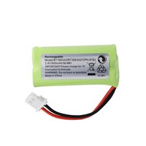 무선전화기 유뮤선전화기 레트로 BT-166342 2.4V 800mAh 2 * AAA Ni-MH 충전식 배터리 무선 전화, 01 1pcs