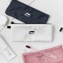 [여행용 칫솔파우치] 캠핑 방수 메쉬 세면도구 주머니