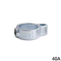 JH 다용도 파이프클램프 138 40A 48.3mm 실버, 1개