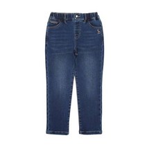 헤지스키즈] 22FW 약기모 데님 팬츠 (HSW11PD02M_BU) 남아 아동 초등 겨울 데일리 스쿨룩