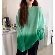 휴드 4 COLOR 그라데이션 니트