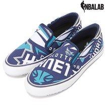 [NBALAB] 남성 캔버스 슬립온 샬롯 호네츠 F18L001HCTN